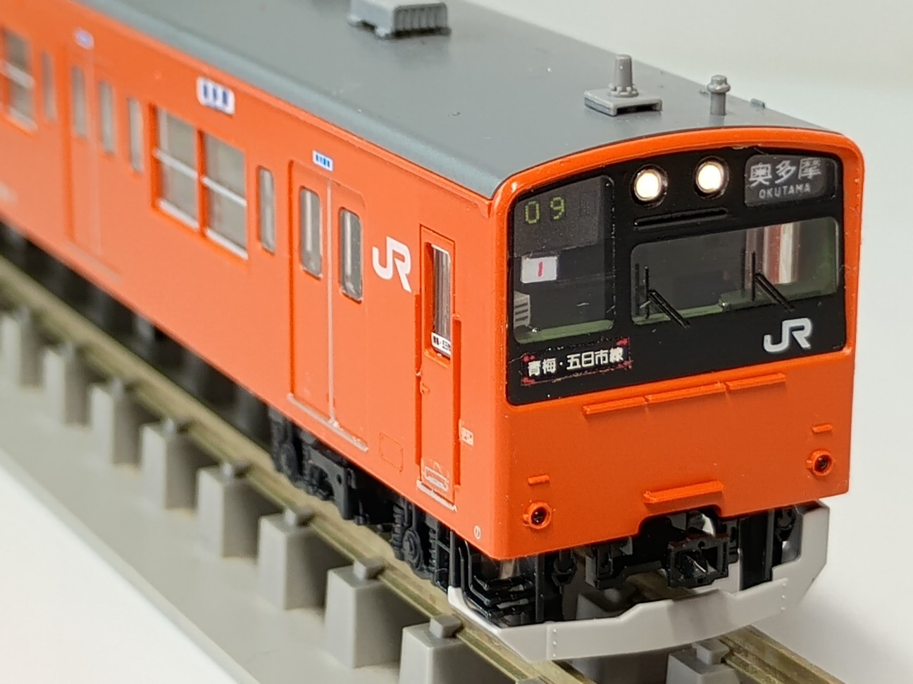 tomix 201系 青梅・五日市線 青1編成(青編成)の製作 - 中央快速書庫