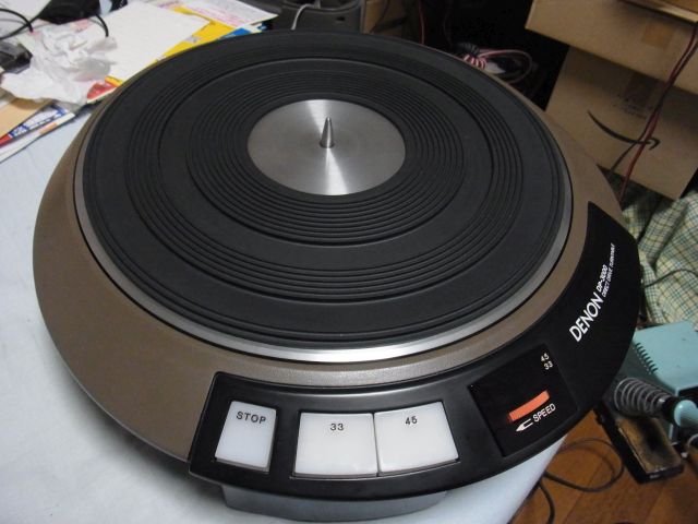 送料込みDENON DP-3000 レコードプレーヤー トーンアーム無し 送料込みDENON DP-3000 レコードプレーヤー トーンアーム無し