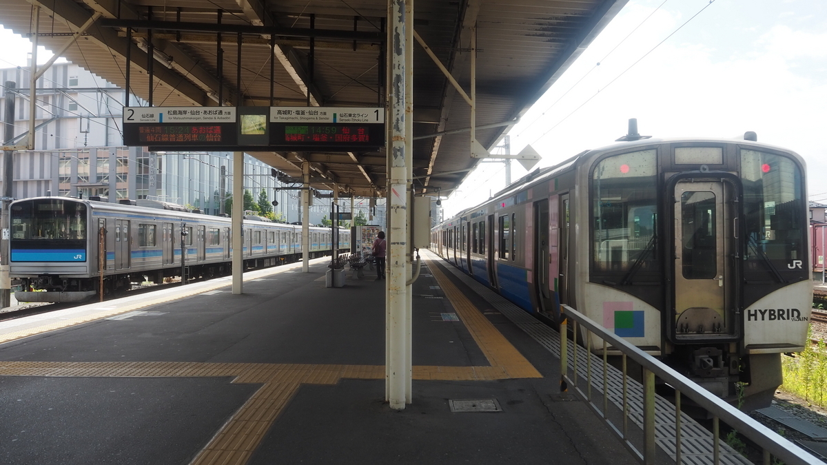 仙石線歴代車両の在籍両数はどれくらいなのか - 徒然なるままに仙石線