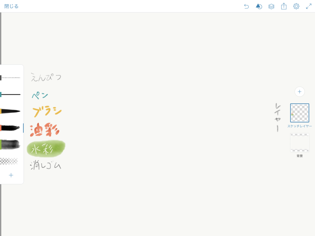 Ipadのペイントアプリを使ってみて 立派なちゃらんぽらんを目指す