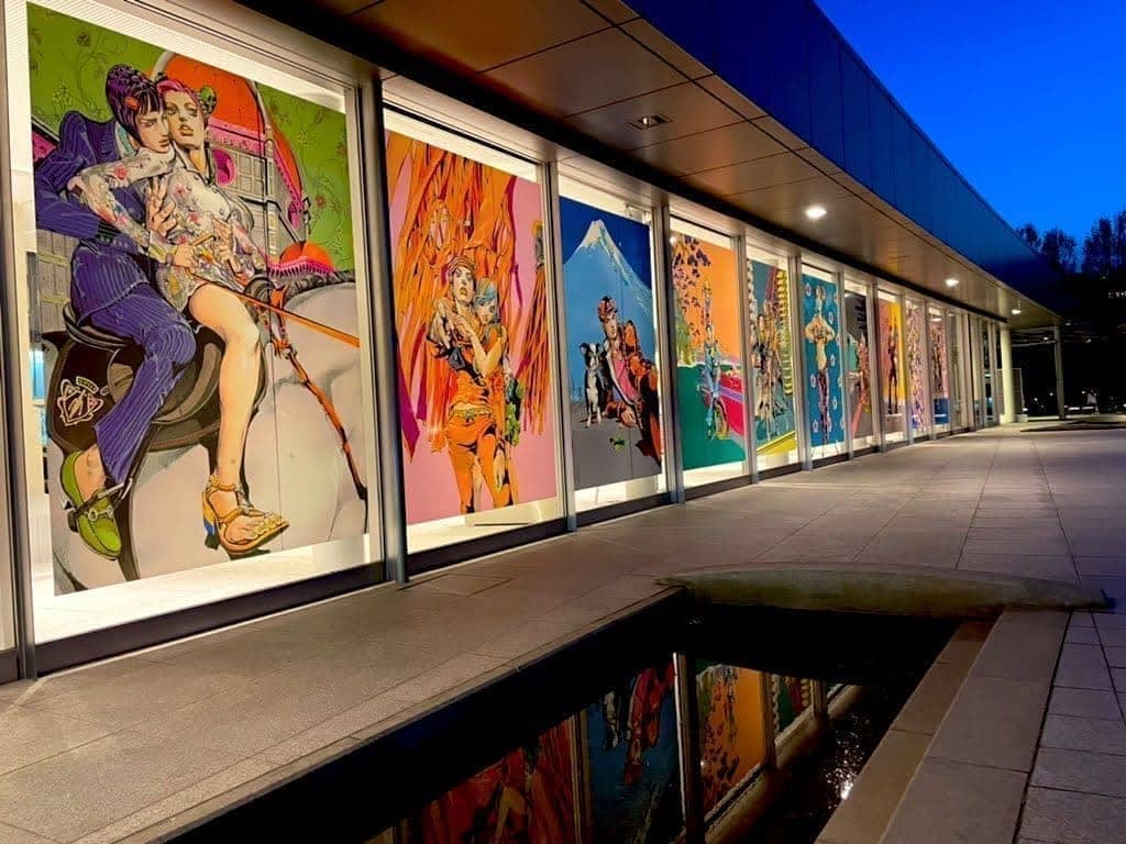 ジョジョ展金沢グッズ会場パネル