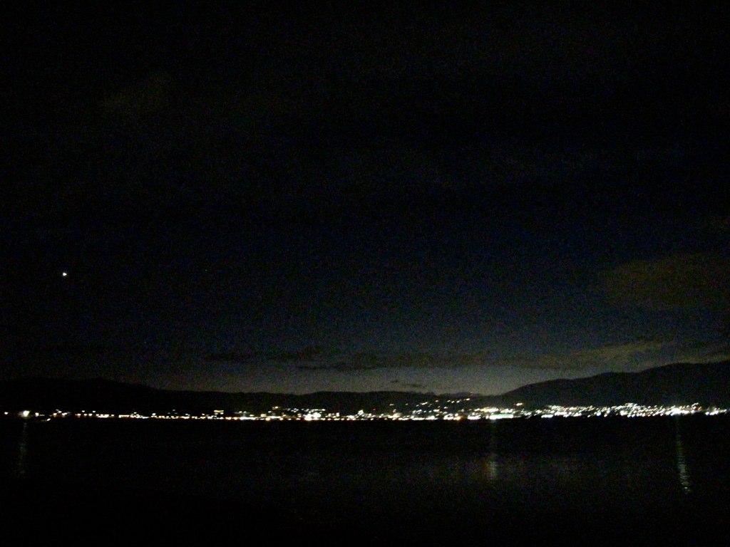 上諏訪の夜景