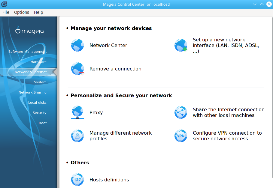 MCC_drakconf networking page