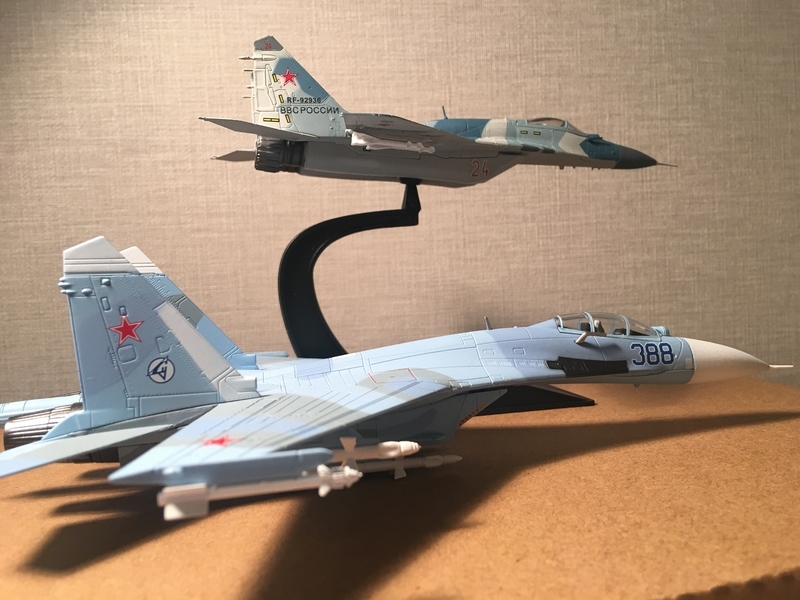 レビュー エアファイター コレクション ミグ29その2 - ビルの谷間で暮らす、田舎の原付野郎