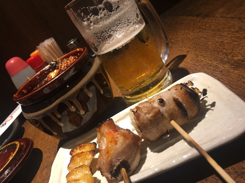 飲み放題30分299円 1時間から の焼き鳥 美味かった ビルの谷間で暮らす 田舎の原付野郎