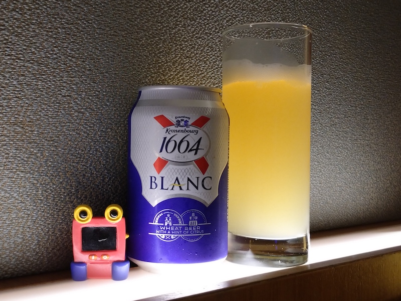 Kronenbourg 1664 Blanc - 芳しき危険な黄金色