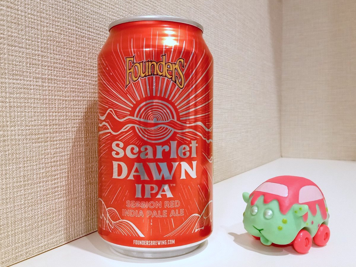 Founders Scarlet Dawn IPA 芳しき危険な黄金色