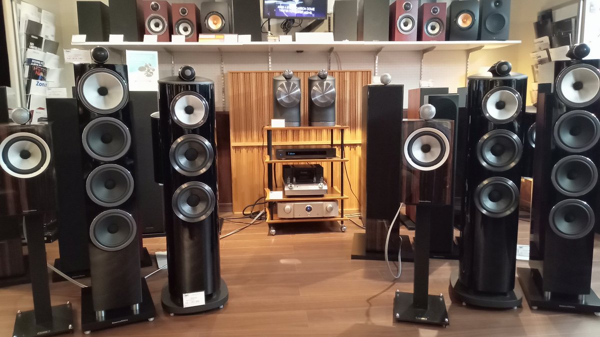 B&Wのスピーカーを試聴 - 705Signature / 702S3 / 804D4 - 芳しき危険