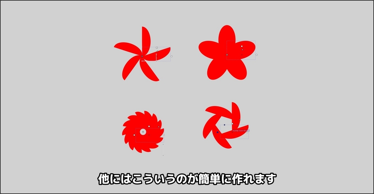 回転コピーで簡単に作れそうなものを示した画像です