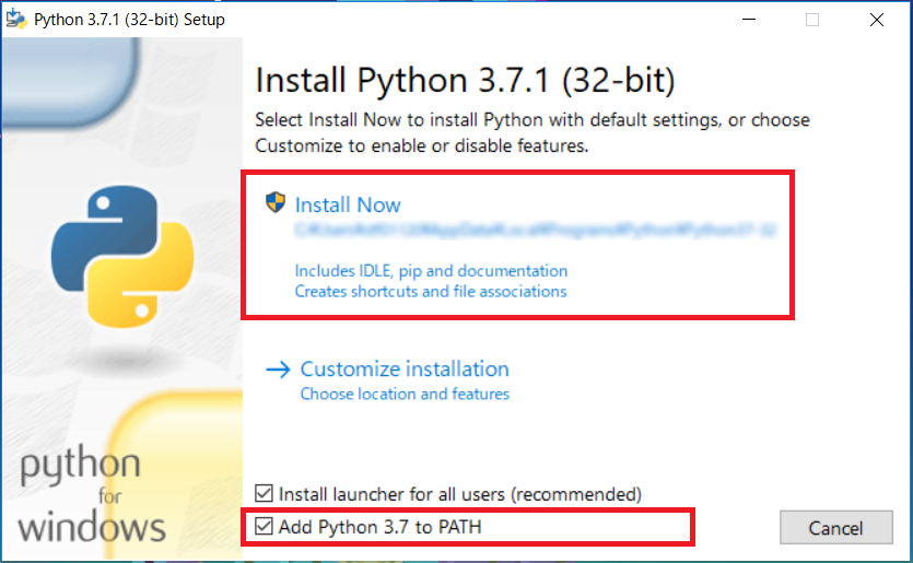 f:id:K3105:20181208113321p:plain インストールウィンドウ