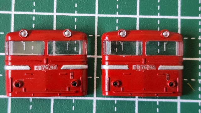 Bトレ改造》ED76を作る - よっぴーの鉄分豊富日記 はてな線