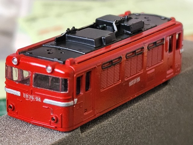 Bトレ改造》ED76を作る - よっぴーの鉄分豊富日記 はてな線