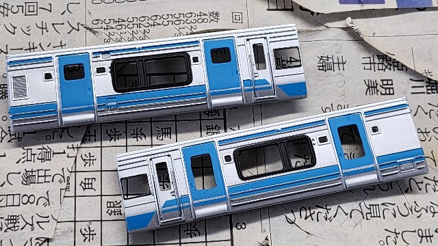 Bトレ改造》JR四国2000系 TSEを作る - よっぴーの鉄分豊富日記 はてな線