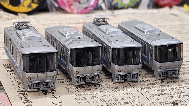 Bトレ改造》223系0番台を作る - よっぴーの鉄分豊富日記 はてな線