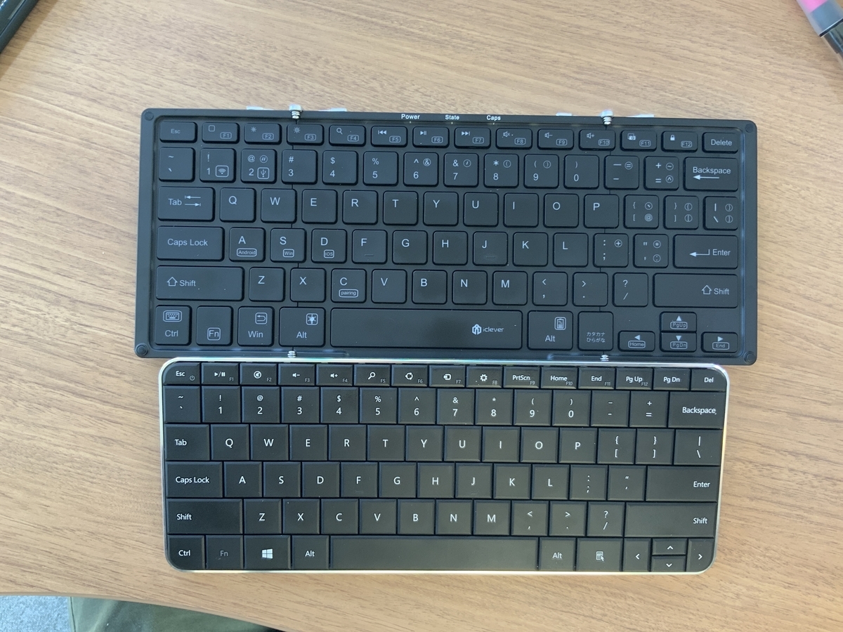 デザインは、最高。マイクロソフトwedge mobile keyboad