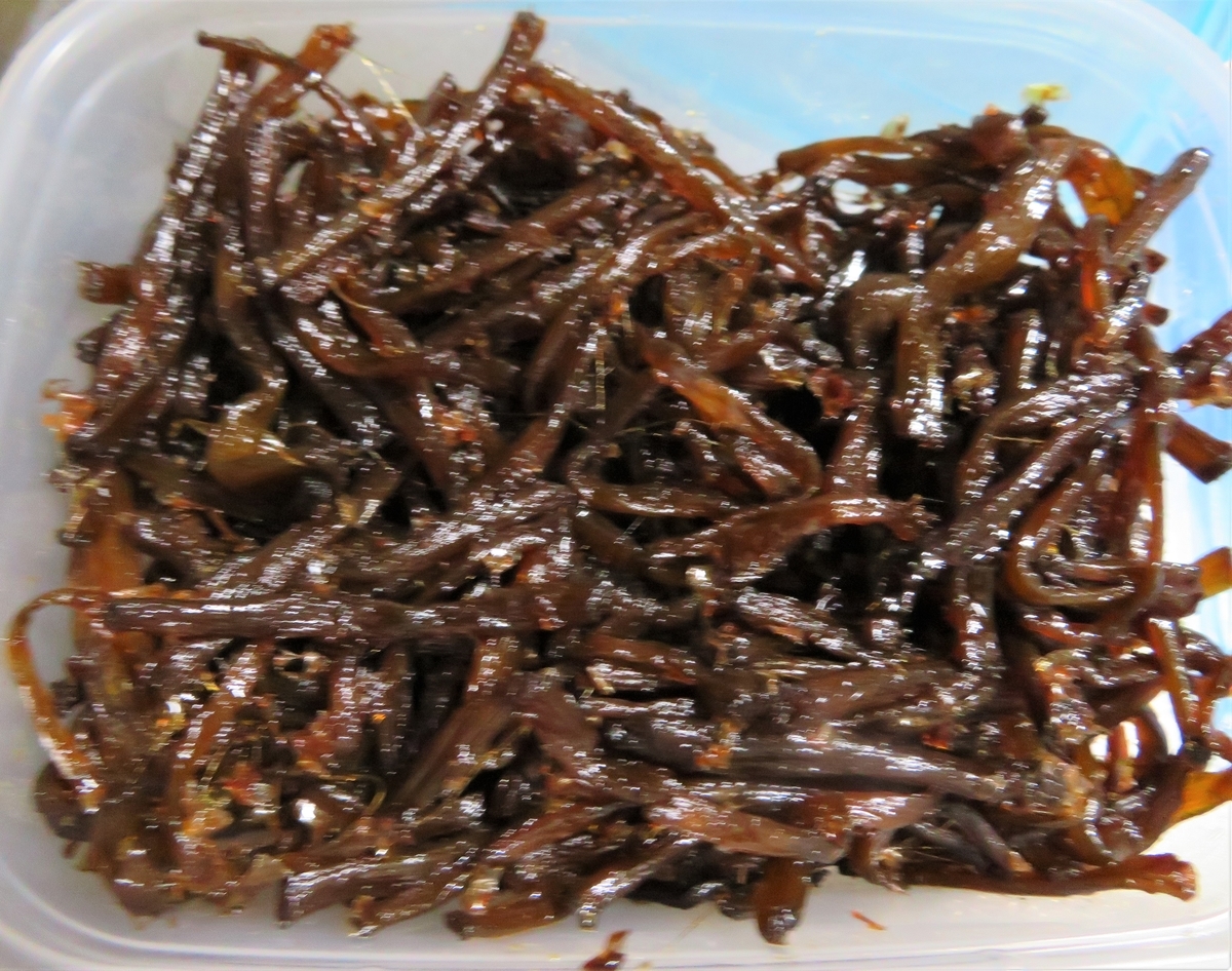 フキの佃煮 それがどうした ブログ
