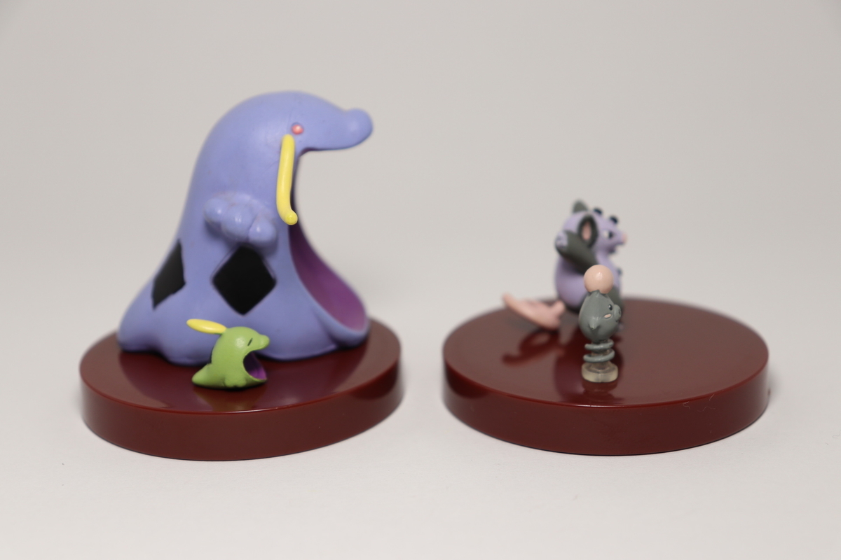 レビュー ポケットモンスター 立体ポケモン図鑑 第7集 Capsule 4 ゴクリン マルノーム バネブー ブーピッグ カプセルトイ 只今 レジスタンス