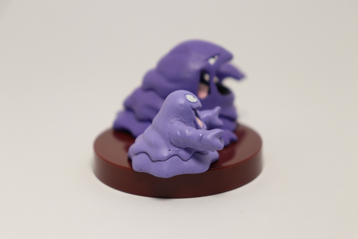 ベトベター＆ベトベトン　立体ポケモン図鑑 レビュー】ポケットモンスター 立体ポケモン図鑑 第8集