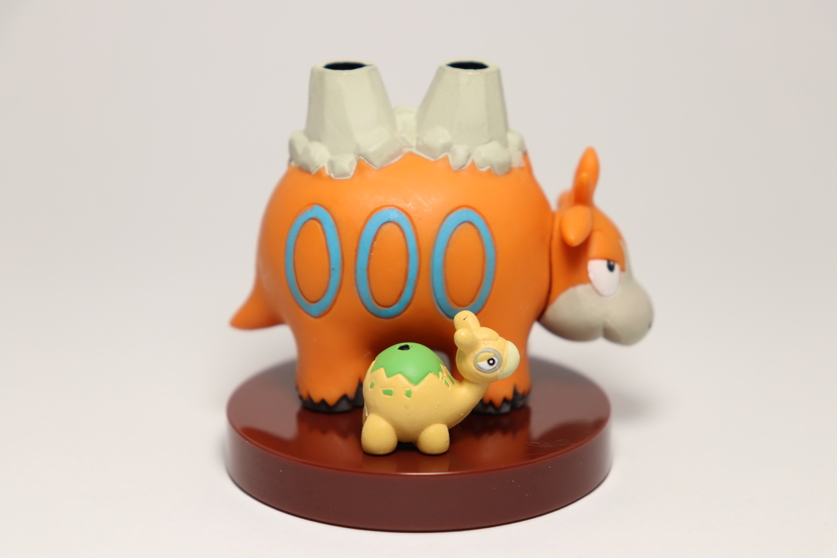 ≪未開封≫ポケットモンスター 立体ポケモン図鑑 第9集 ドンメル・バクーダ レビュー】ポケットモンスター 立体ポケモン図鑑 第9集