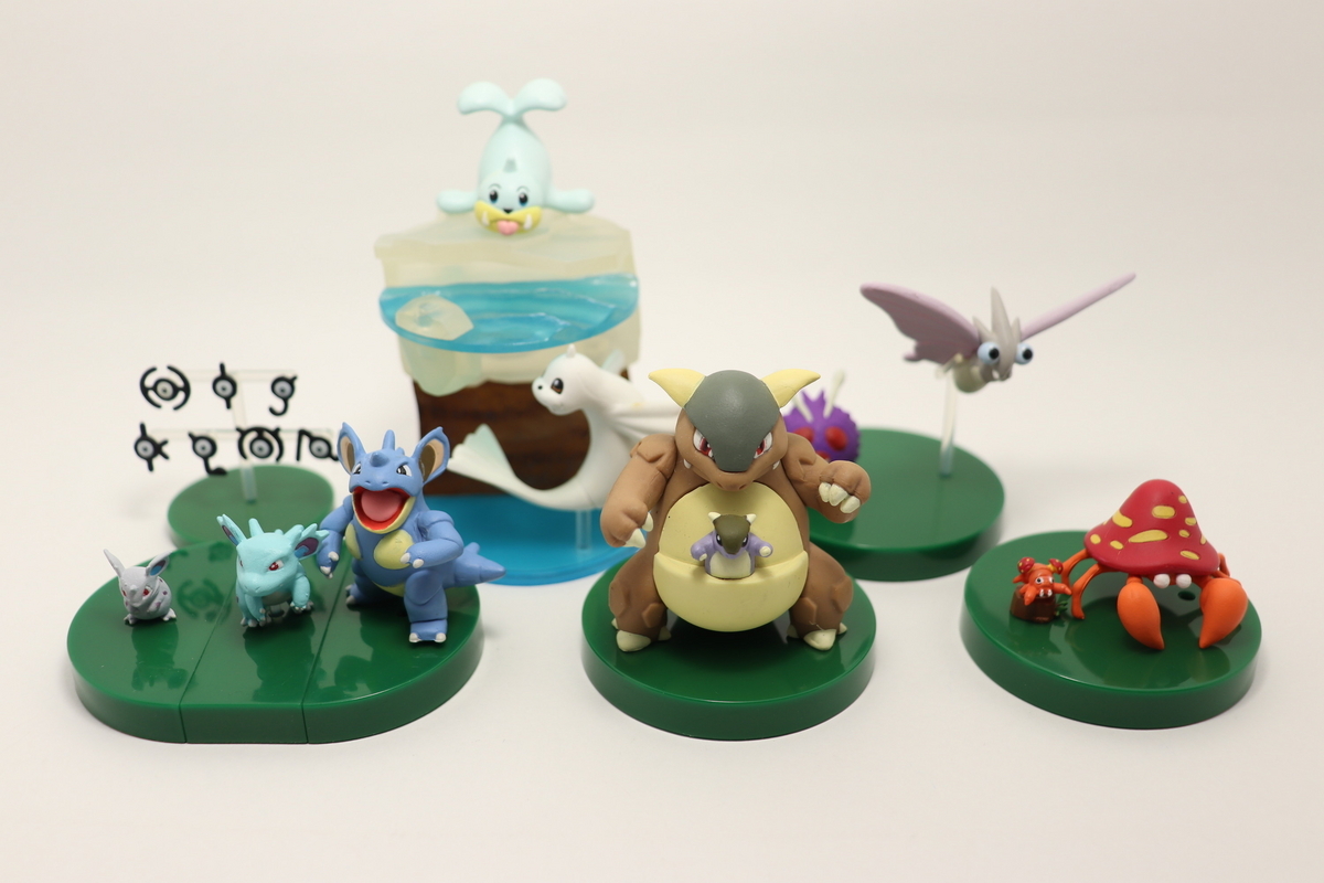 ポケットモンスター 立体ポケモン図鑑 第4集 ガチャガチャ ミニフィギュア ポケットモンスター 立体ポケモン図鑑 第4集｜商品情報｜タカラ