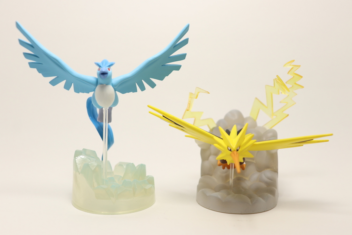 （未開封品）立体ポケモン図鑑　サンダー ポケモン フィギュア 立体図鑑 サンダー ぜんこくばん 立体ポケモン