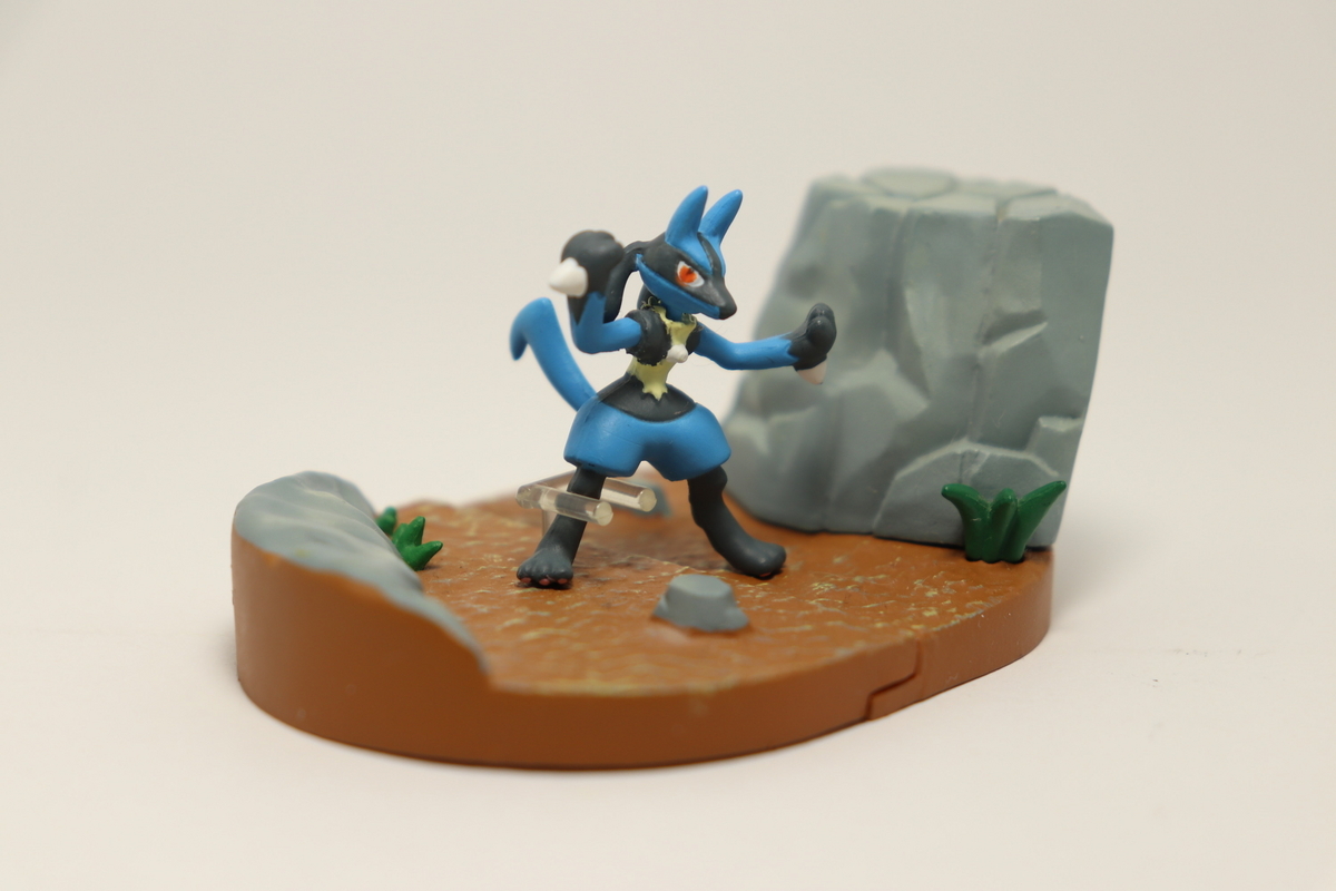 ポケットモンスター バトルアクションフィギュアDP ルカリオ ポッ拳 POKKEN TOURNAMENT DXFフィギュア～ルカリオ～ 2Pカラー