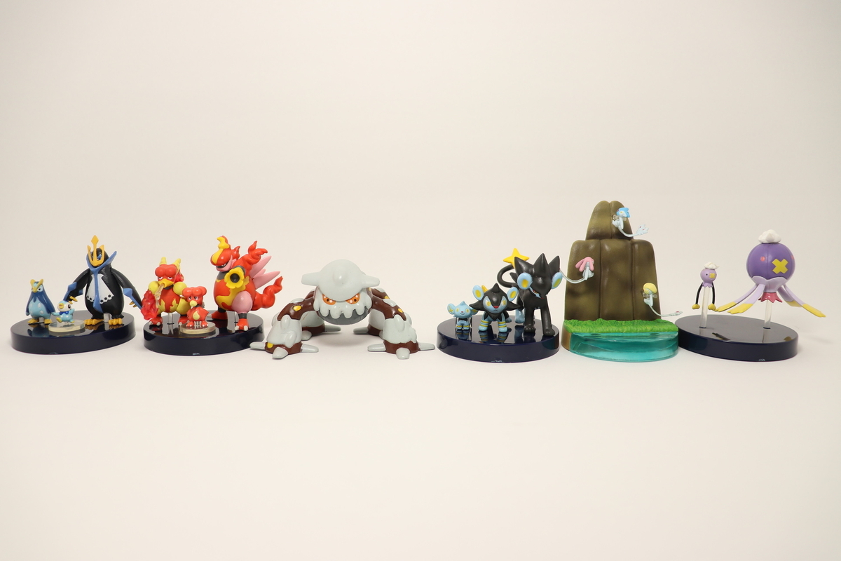 レビュー】立体ポケモン図鑑 DP 04 「CAPSULE 6 ヒードラン