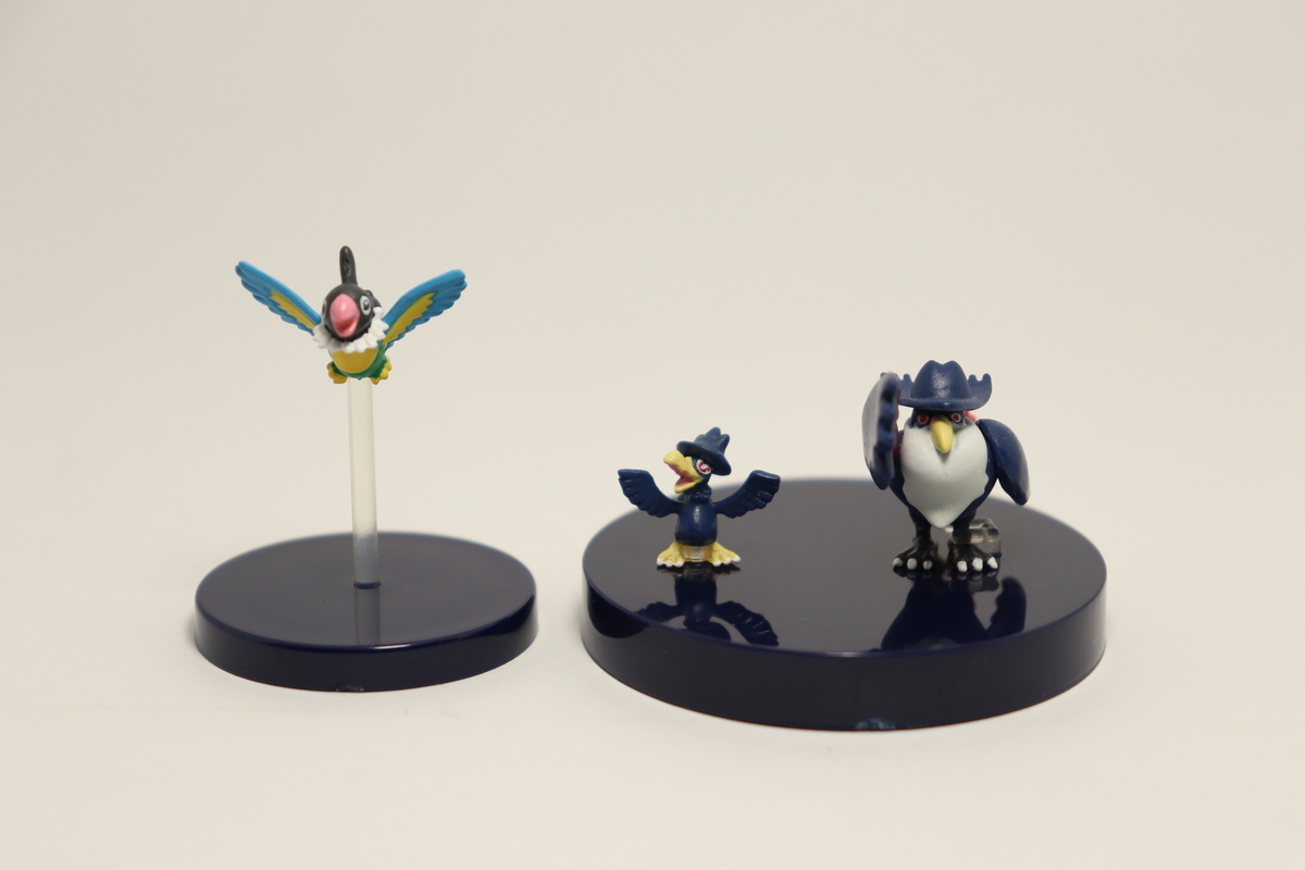 立体ポケモン図鑑　コンパン&モルフォン、パラス&パラセクト レビュー】ポケットモンスター ぜんこくばん 立体ポケモン図鑑