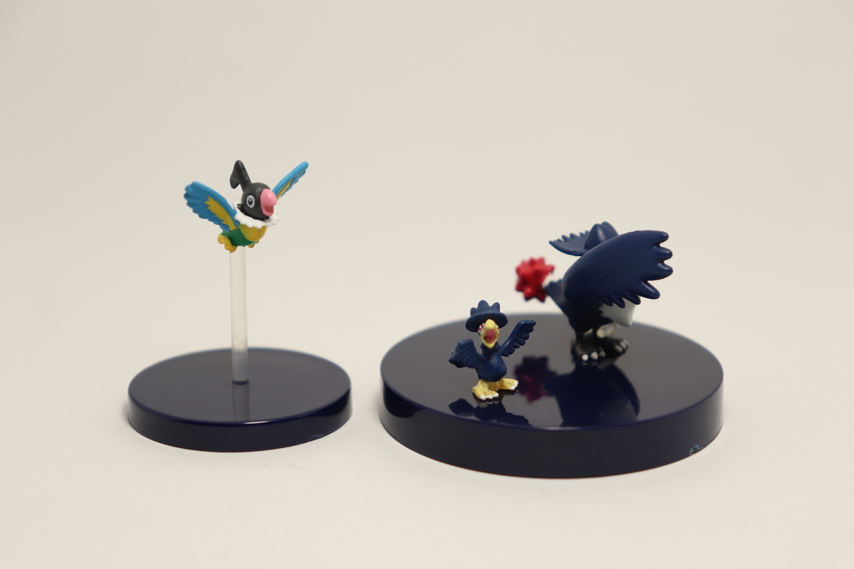 レビュー】立体ポケモン図鑑 DP 06 「CAPSULE 6 ペラップ