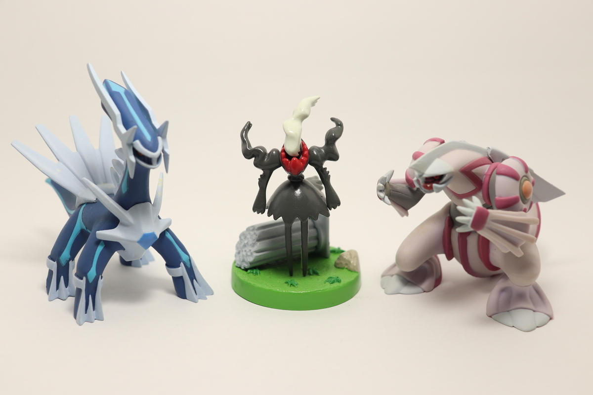 レビュー】立体ポケモン図鑑 DP 07 「CAPSULE 1 ダークライ