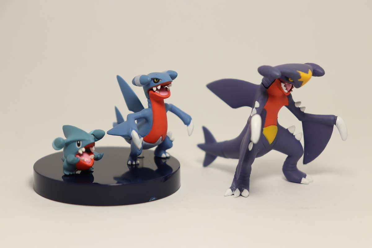 レビュー】立体ポケモン図鑑 DP 09 「CAPSULE 5 フカマル ガバイト