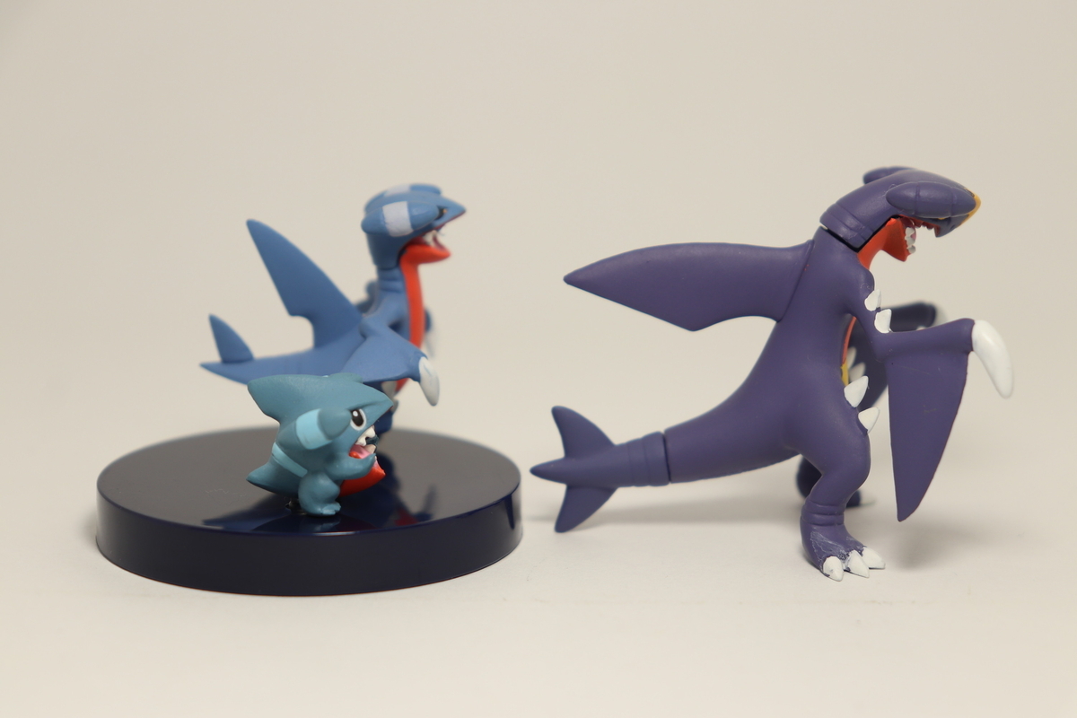 レビュー】立体ポケモン図鑑 DP 09 「CAPSULE 5 フカマル ガバイト