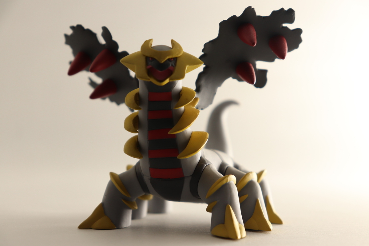 ポケモン 立体ポケモン図鑑　ギラティナ　オリジンフォルムアナザーフォルム レビュー】立体ポケモン図鑑 DP 11 「CAPSULE 1 ギラティナ (アナザー
