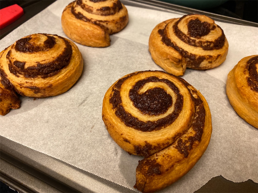 美味♥︎トレジョの焼くだけシナモンロール！！ - ケイの