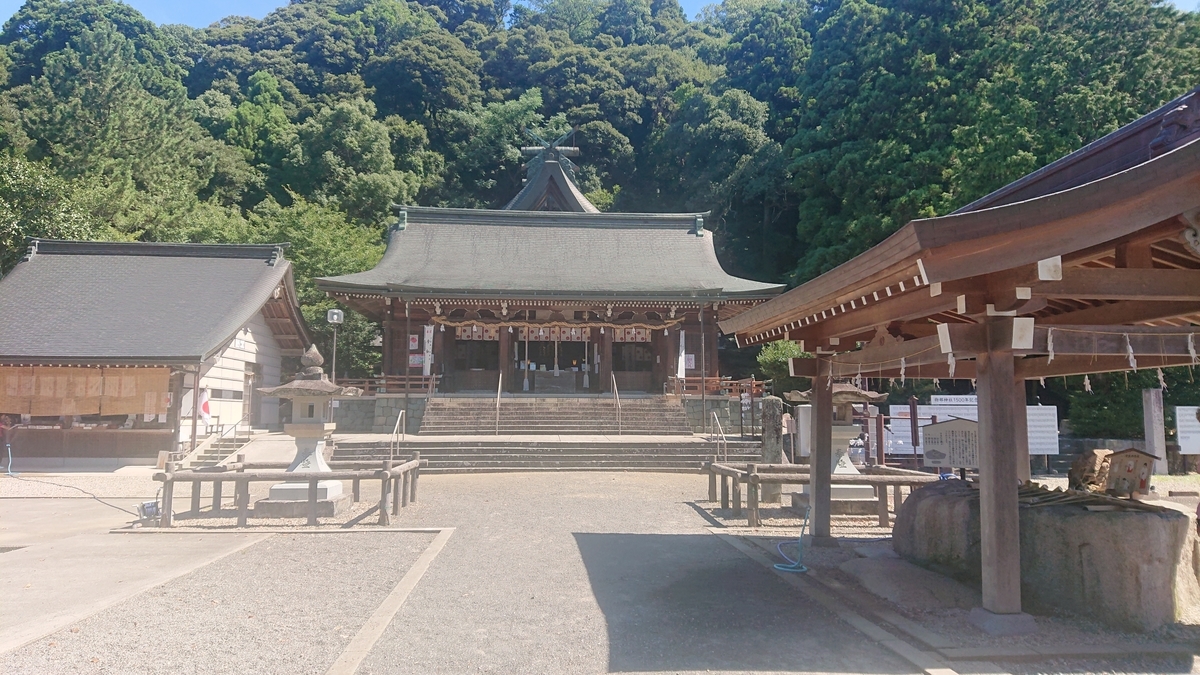 物部神社と田舎の盆 大田市の御朱印 ゆらゆら御朱印マップ