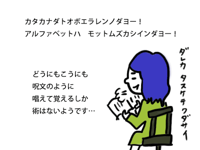 カタカナ（はやしけいか）