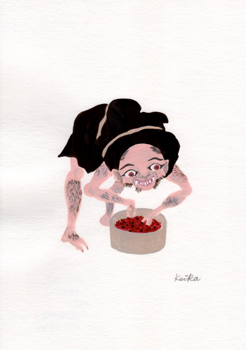 小豆洗い_林けいか