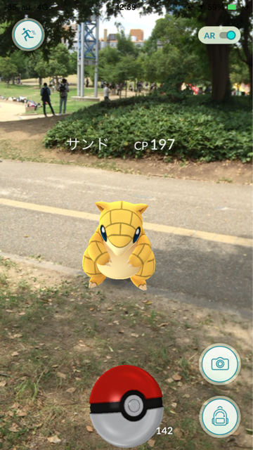Pokemon Go で大阪城と扇町公園を回ってみました おきらく ごくらく日記