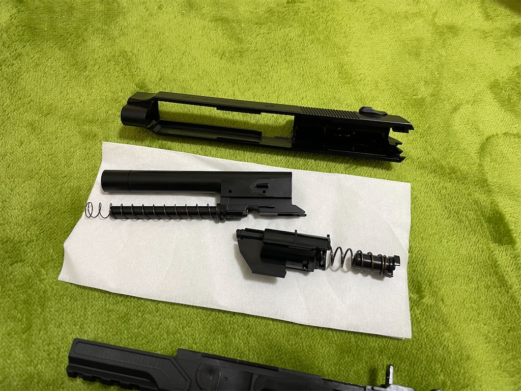 東京マルイ M92Fミリタリーモデル  サムライエッジ風 外装カスタム 東京マルイM92Fミリタリーモデル エアコキのサムライ エッジ風