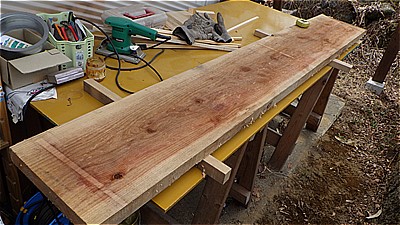 杉の木のスツールを作ってみた｜4本脚スツール - 田舎に暮らすぞ計画