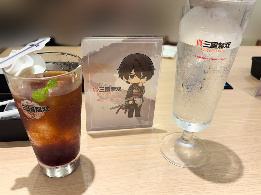 無双カフェ感想】 『真・三國無双 ORIGINS』Collaboration Cafeに行っ