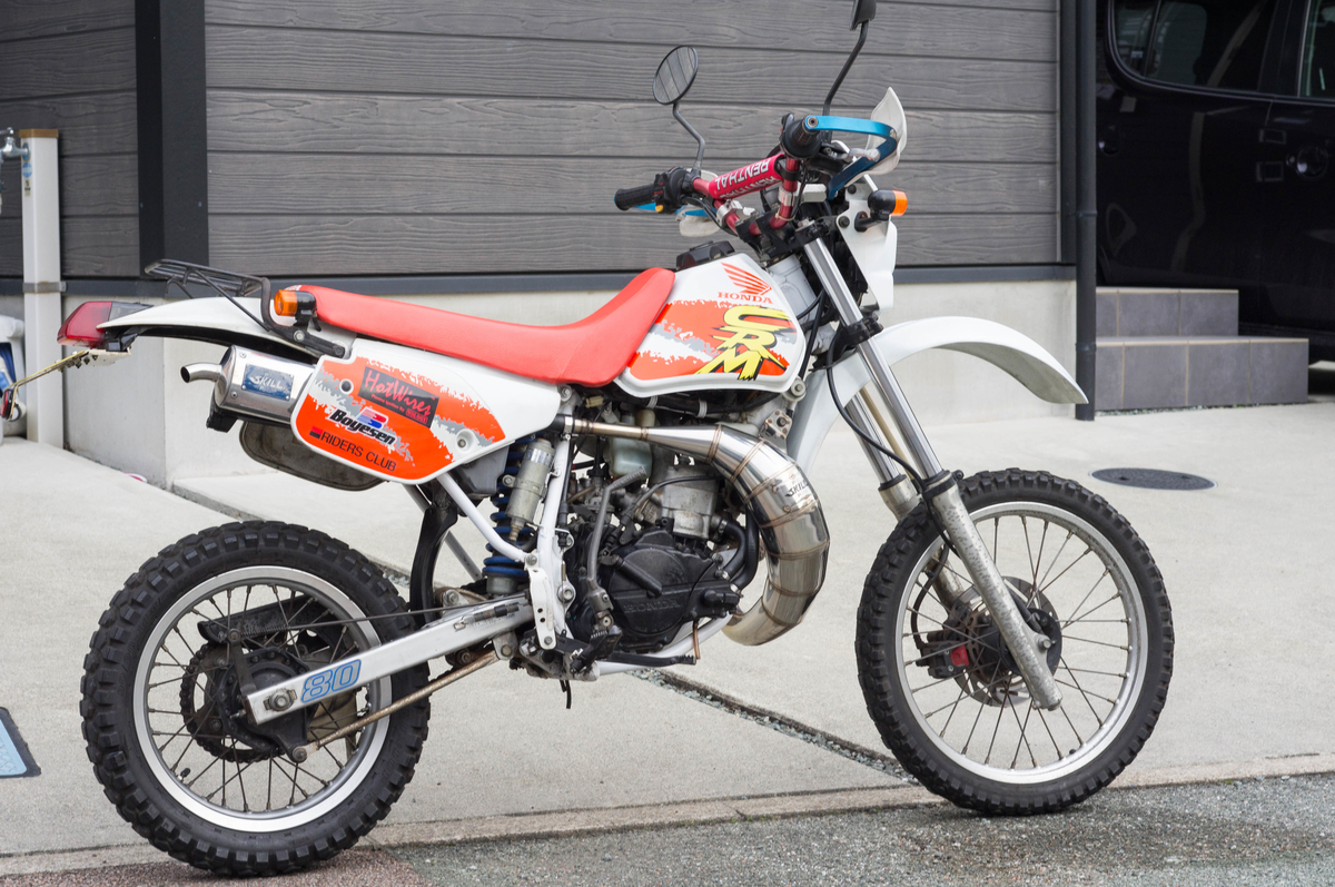 ホンダ CRM80 HD11 プチレストア済み 実働 7263キロ オフロード 林道