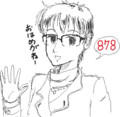 2011年だから2011枚のめがねっ娘の絵を描くよ