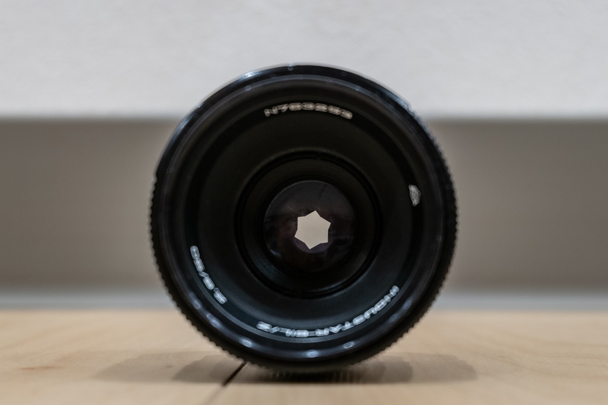 美品・インダスター MC INDUSTAR 61 L/Z 2.8/50 星型の絞り M42 マウントアダプターセット(EOS，M4/3，NEX，AI，X どれか一つお付けします)