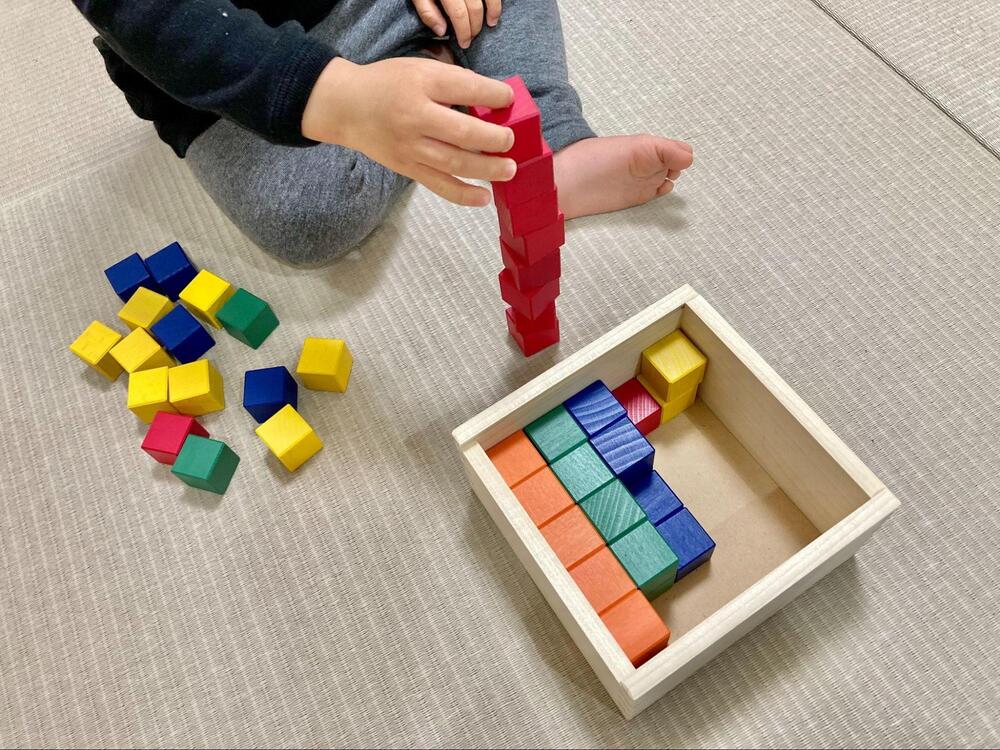 くもん図形キューブつみき 口コミ