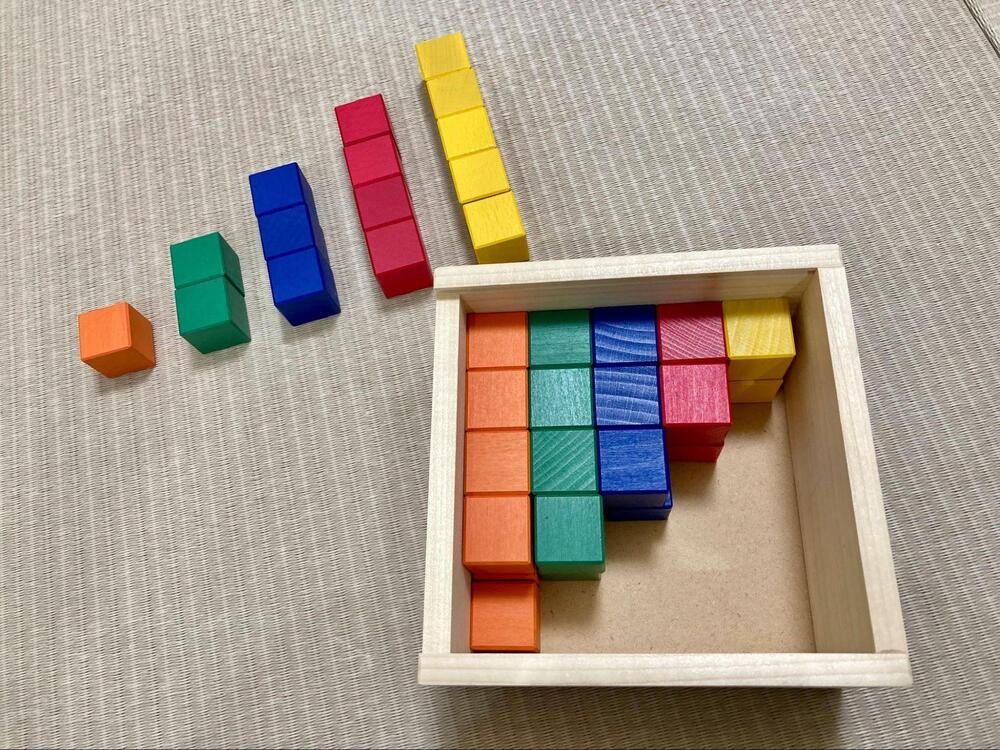 くもん図形キューブつみき 口コミ