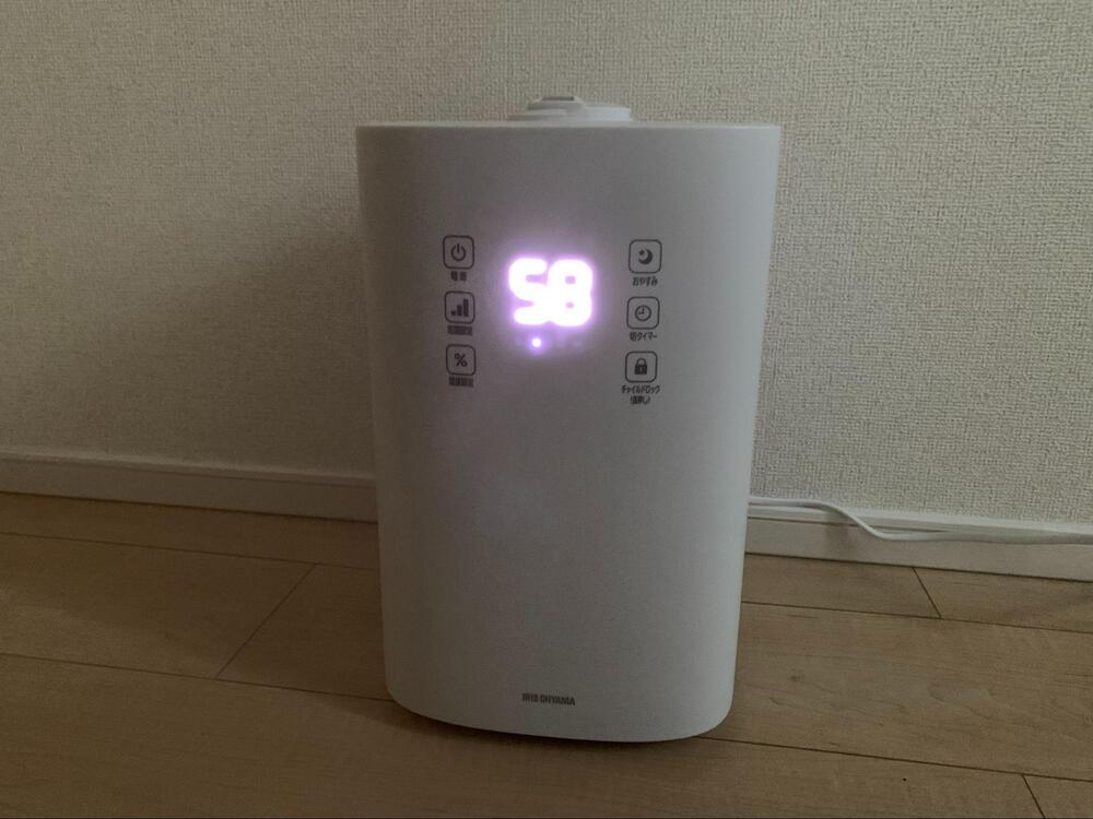 口コミ】上給水ハイブリッド加湿器(UHK-500)を実際に利用して 口コミ】上給水ハイブリッド加湿器(UHK-500)を実際に利用して
