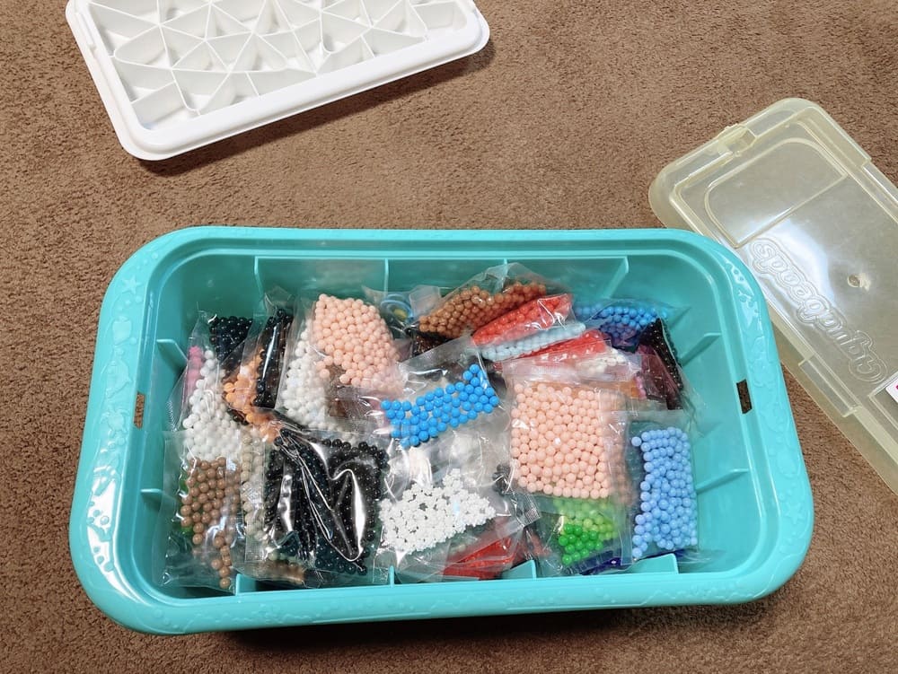 アクアビーズ　収納方法