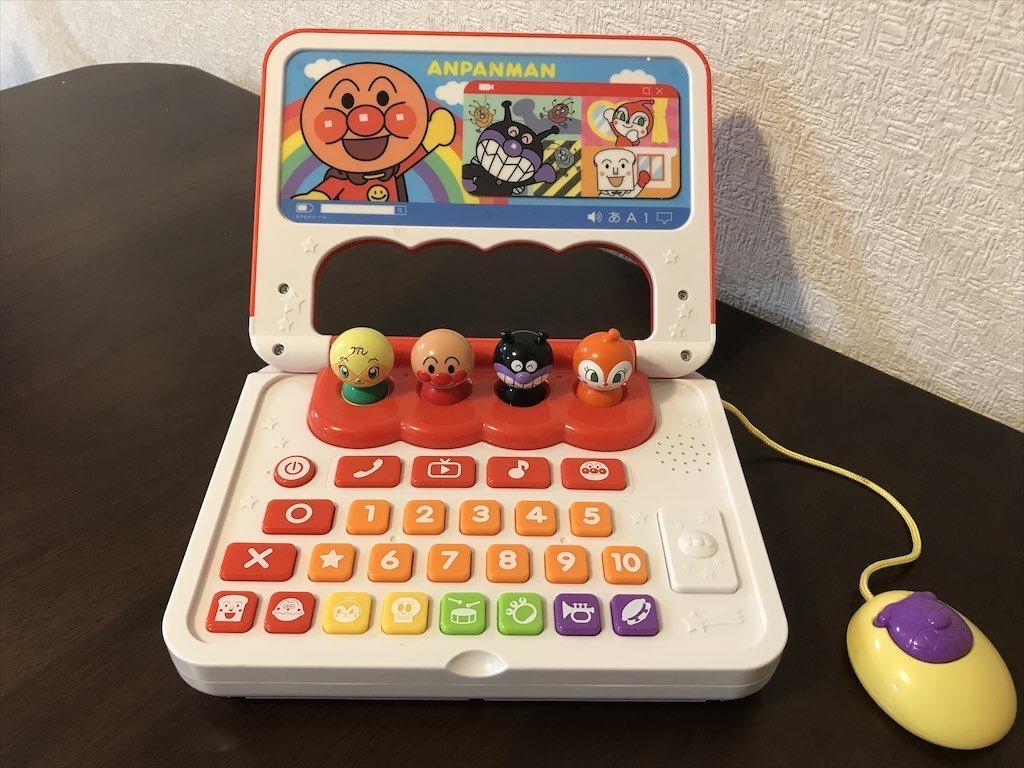 アンパンマンおしゃべりパソコン　口コミ