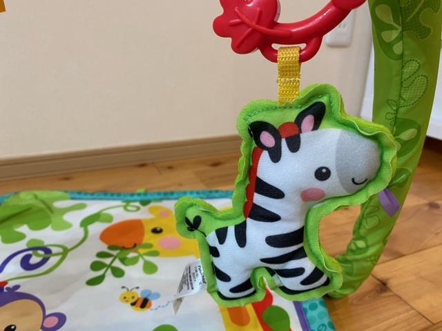 フィッシャープライス(fisher price) レインフォレスト指遊びミュージカルジムの口コミ